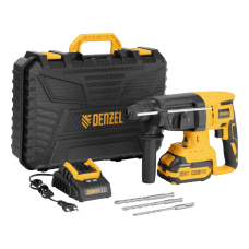 Перфоратор аккумуляторный бесщет. DENZEL RHH-BL-20-28, 3 Дж, Li-Ion, 20 В
