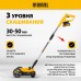 Портативная аккумуляторная газонокосилка DENZEL CLM-22, Li-ion, 20В, 220 мм Портативная аккумуляторная газонокосилка DENZEL CLM-22, Li-ion, 20В, 220 мм