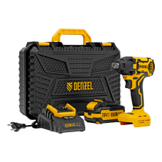 Гайковерт ударный аккумуляторный бесщет. DENZEL CIWH-BL-20-350, Li-Ion, 20 В