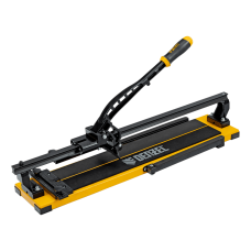 Плиткорез рельсовый DENZEL 600х16мм, каретка на подш., стальная станина, усил. рукоятка-пенал