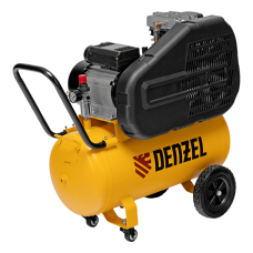 Компрессор воздушный DENZEL рем. привод BCI 2100/50, 2,1 кВт, 50 литров, 400 л/мин