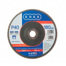 Круг лепестковый торцевой (180х22.23 мм, P40) Круг лепестковый торцевой (180х22.23 мм, P40)