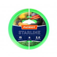 Леска Starline D 2,0 мм L 15 м (звезда, зеленая) Леска Starline D 2,0 мм L 15 м (звезда, зеленая)