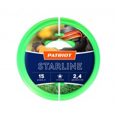 Леска Starline D 2,4 мм L 15 м (звезда, зеленая) Леска Starline D 2,4 мм L 15 м (звезда, зеленая)