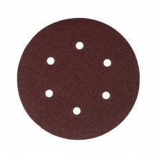 Круг шлифовальный на липучке (150 мм, Р120, 6 отв.) Круг шлифовальный на липучке (150 мм, Р120, 6 отв.)