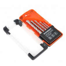 Набор сверл по бетону (4x75, 5x85, 6x100, 8x120, 10x120 мм) Набор сверл по бетону (4x75, 5x85, 6x100, 8x120, 10x120 мм)