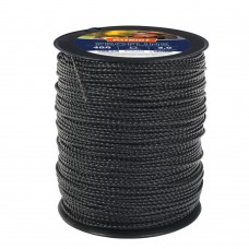 Леска Profline D 3,0 мм L 400 м (скрученный квадрат, черная) Леска Profline D 3,0 мм L 400 м (скрученный квадрат, черная)