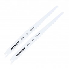 Полотно пильное по дереву для сабельной пилы (228х19х1.27 мм, 6T, 2 шт.) Полотно пильное по дереву для сабельной пилы (228х19х1.27 мм, 6T, 2 шт.)