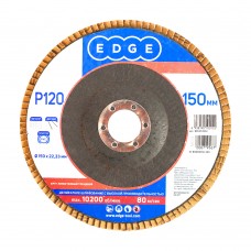 Круг лепестковый торцевой (150х22.23 мм, P120) Круг лепестковый торцевой (150х22.23 мм, P120)