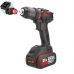 Дрель-шуруповерт KRESS KUA71 20V (60Нм) аккумуляторная бесщеточная 4 А/ч х 2 АКБ и ЗУ Дрель-шуруповерт KRESS KUA71 20V (60Нм) аккумуляторная бесщеточная 4 А/ч х 2 АКБ и ЗУ