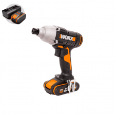 Винтоверт ударный WORX WX291 20V (170 Нм) аккумуляторный Винтоверт ударный WORX WX291 20V (170 Нм) аккумуляторный