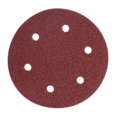 Набор круглых шлифовальных листов с перфорацией (225мм, P80) 5 шт. Набор круглых шлифовальных листов с перфорацией (225мм, P80) 5 шт.