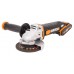 Угловая шлифмашина (болгарка) WORX WX800 20V (115мм) аккумуляторная Угловая шлифмашина (болгарка) WORX WX800 20V (115мм) аккумуляторная
