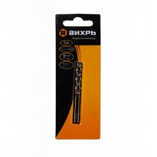 Сверло по металлу ВИХРЬ 3 мм, P6M5 Сверло по металлу ВИХРЬ 3 мм, P6M5