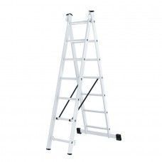 Лестница алюминиевая ВИХРЬ ЛА 2х7 Лестница алюминиевая ВИХРЬ ЛА 2х7