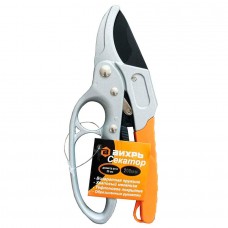 Секатор ВИХРЬ 200мм, возвратная пружина, храповый механизм, тефлон. покрытие Секатор ВИХРЬ 200мм, возвратная пружина, храповый механизм, тефлон. покрытие