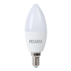 Лампа светодиодная РЕСАНТА LL-R-C37-7W-230-4K-E14 Лампа светодиодная РЕСАНТА LL-R-C37-7W-230-4K-E14
