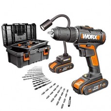 Набор: Дрель-шуруповерт WORX WX101 20V 30Нм аккумуляторная + Гибкий фонарь WORX WX028 20V 300лм аккумуляторный Набор: Дрель-шуруповерт WORX WX101 20V 30Нм аккумуляторная + Гибкий фонарь WORX WX028 20V 300лм аккумуляторный