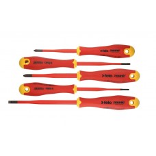 Набор отверток диэлектрических Felo Ergonic E-Slim (SL/PH), 5 шт 41385198 Набор отверток диэлектрических Felo Ergonic E-Slim (SL/PH), 5 шт 41385198