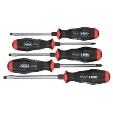 Набор отверток Felo с шестигранным лезвием (SL/PH), 6 шт 55095248 Набор отверток Felo с шестигранным лезвием (SL/PH), 6 шт 55095248