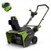 Снегоуборщик Greenworks GD82 82V (56 см) бесщёточный аккумуляторный с 2 АКБ 2.5 а/ч и ЗУ Снегоуборщик Greenworks GD82 82V (56 см) бесщёточный аккумуляторный с 2 АКБ 2.5 а/ч и ЗУ