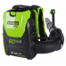 Воздуходувка ранцевая Greenworks GD60BPB 60V (225 км/ч) бесщеточная аккумуляторная Воздуходувка ранцевая Greenworks GD60BPB 60V (225 км/ч) бесщеточная аккумуляторная