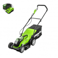 Газонокосилка Greenworks G40LM35 40V (35 см) аккумуляторная Газонокосилка Greenworks G40LM35 40V (35 см) аккумуляторная