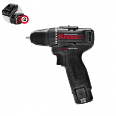 Дрель-шуруповерт KRESS KU202 12V (38 Нм) аккумуляторная бесщеточная Дрель-шуруповерт KRESS KU202 12V (38 Нм) аккумуляторная бесщеточная