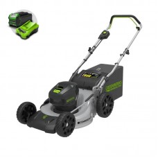 Газонокосилка Greenworks GС82LM46 82V (46 см) бесщёточная аккумуляторная Газонокосилка Greenworks GС82LM46 82V (46 см) бесщёточная аккумуляторная