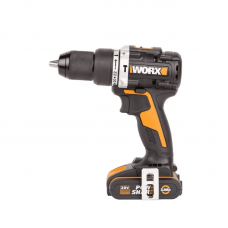 Дрель-шуруповерт ударная WORX WX352 20V (60 Нм) аккумуляторная бесщеточная Дрель-шуруповерт ударная WORX WX352 20V (60 Нм) аккумуляторная бесщеточная
