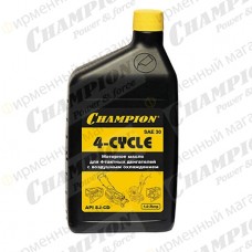 Масло для 4-тактных двигателей минеральное CHAMPION SAE30 1 л Масло для 4-тактных двигателей минеральное CHAMPION SAE30 1 л
