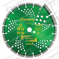 Диск алмазный CHAMPION гранит PRO 300/25,4/10 Laser Granitek Диск алмазный CHAMPION гранит PRO 300/25,4/10 Laser Granitek