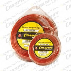Корд триммерный Champion Star Pro 2.0мм*126м (звезда)