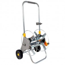 Тележка HoZelock 2437 металлическая сборная для шланга длиной 60 м без шланга. В комплекте 2 коннектора Plus Тележка HoZelock 2437 металлическая сборная для шланга длиной 60 м без шланга. В комплекте 2 коннектора Plus