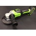 Угловая шлифовальная машина, аккумуляторная Greenworks GD24AG, 24V (125 мм) бесщеточная c 1хАКБ 2 А.ч и ЗУ в сумке Угловая шлифовальная машина, аккумуляторная Greenworks GD24AG, 24V (125 мм) бесщеточная c 1хАКБ 2 А.ч и ЗУ в сумке