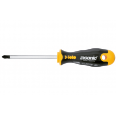 Отвертка Felo Ergonic крестовая с шестигранным лезвием (PZ 2X100) 41120340 Отвертка Felo Ergonic крестовая с шестигранным лезвием (PZ 2X100) 41120340