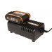 Комплект WORX WA3601 20V: аккумулятор 2Ач и зарядное устройство (2А) Комплект WORX WA3601 20V: аккумулятор 2Ач и зарядное устройство (2А)