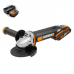 Угловая шлифмашина (болгарка) WORX WX803 20V (125мм) аккумуляторная Угловая шлифмашина (болгарка) WORX WX803 20V (125мм) аккумуляторная