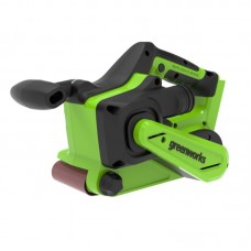 Ленточная шлифовальная машина бесщеточная аккумуляторная Greenworks G24BS, 24 V (259 об/мин) без АКБ и ЗУ Ленточная шлифовальная машина бесщеточная аккумуляторная Greenworks G24BS, 24 V (259 об/мин) без АКБ и ЗУ