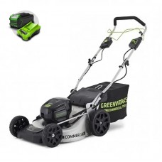 Газонокосилка самоходная Greenworks 82V (51 см) бесщеточная аккумуляторная Газонокосилка самоходная Greenworks 82V (51 см) бесщеточная аккумуляторная
