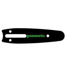 Шина 10 см 2953307 для цепной мини-пилы Greenworks 24V G24MCS10 Шина 10 см 2953307 для цепной мини-пилы Greenworks 24V G24MCS10