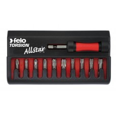 Набор бит Felo Torsion с держателем бит Star (PH/PZ/Tx), 11 шт в кейсе 02090106 Набор бит Felo Torsion с держателем бит Star (PH/PZ/Tx), 11 шт в кейсе 02090106