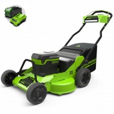 Газонокосилка самоходная Greenworks 82V (76 см) бесщеточная аккумуляторная с 2,5 Ач АКБ и ЗУ Газонокосилка самоходная Greenworks 82V (76 см) бесщеточная аккумуляторная с 2,5 Ач АКБ и ЗУ