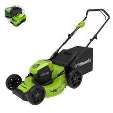 Газонокосилка Greenworks GD40LM46HP 40V (46 см) бесщеточная аккумуляторная Газонокосилка Greenworks GD40LM46HP 40V (46 см) бесщеточная аккумуляторная
