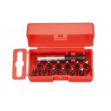 Набор бит Felo Industrial с держателем бит (PH/PZ), 13 шт в кейсе 02291016 Набор бит Felo Industrial с держателем бит (PH/PZ), 13 шт в кейсе 02291016