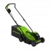 Газонокосилка Greenworks 24V GD24LM33 (33 см) бесщеточная аккумуляторная Газонокосилка Greenworks 24V GD24LM33 (33 см) бесщеточная аккумуляторная