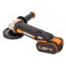 Угловая шлифмашина (болгарка) WORX WX803 20V (125мм) аккумуляторная Угловая шлифмашина (болгарка) WORX WX803 20V (125мм) аккумуляторная