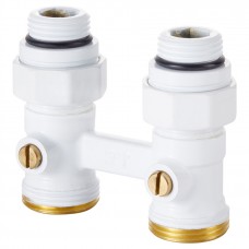 Узел нижнего подключения Royal Thermo прямой 1/2"х3/4" EK (белый) Узел нижнего подключения Royal Thermo прямой 1/2"х3/4" EK (белый)