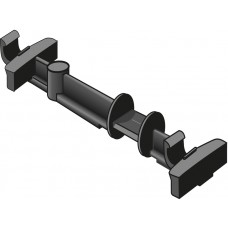 Держатель двойной для труб 10 Держатель двойной для труб 10