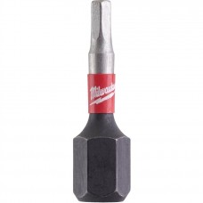 Бита Milwaukee HEX3 25мм SHOCKWAVE, упак_2 Бита Milwaukee HEX3 25мм SHOCKWAVE, упак_2